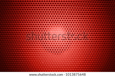 Stock photo: Red Audio Speakers Music Background