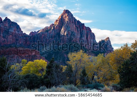 Stock photo: Iconic Peaks Of Rock Formations In The Navajo Park Of Monument V