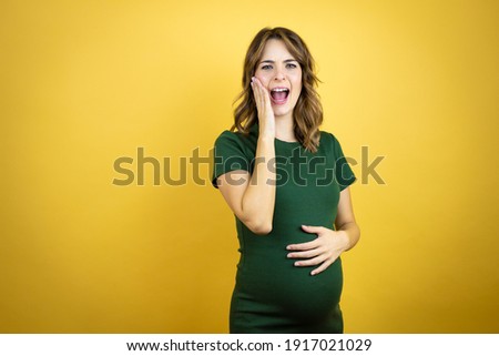 Foto stock: Closeup Of Woman In Strong Toothache Pain With Hands Over Face