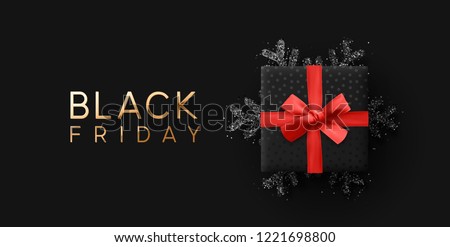 Stock fotó: Black Friday Sale Banner Poster Logo On Red Background Discount Up To 80 Offer Vector Illustrat