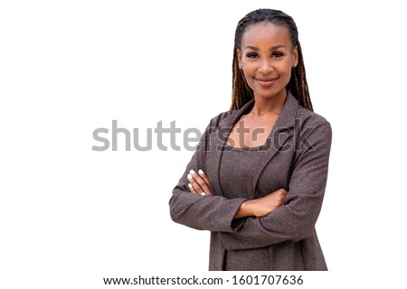 Stock photo: Isolated Business Woman