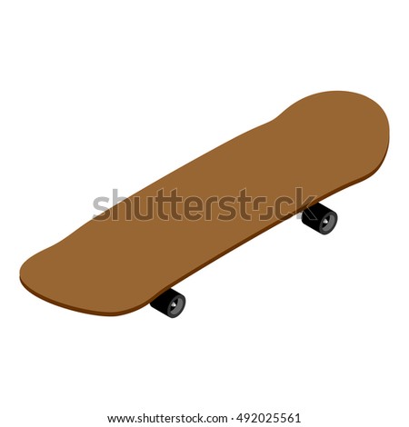 Skateboard Isometrics Board For Skiing Supplies For Skateboard Stok fotoğraf © MaryValery