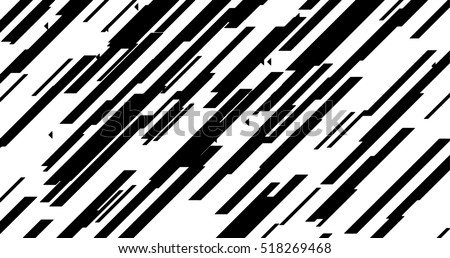 Zdjęcia stock: Seamless Black And White Diagonal Lines Geometric Pattern