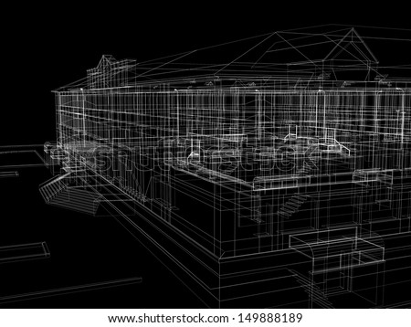 Abstract Archticture [[stock_photo]] © cherezoff