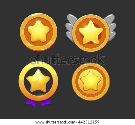 Stock fotó: User Golden Vector Icon Design