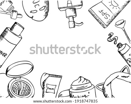 [[stock_photo]]: Bathroom Hand Drawn Doodle Banners Set Cartoon Monochrome Detailed Flyers