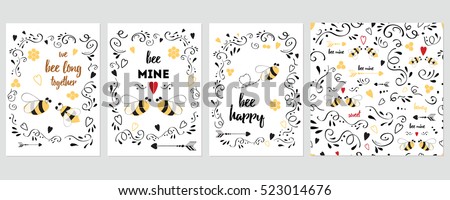 Stok fotoğraf: Funny Valentines Day Typography Seamless Pattern Design I Feel Nothing Text With Pixel Hearts Holi