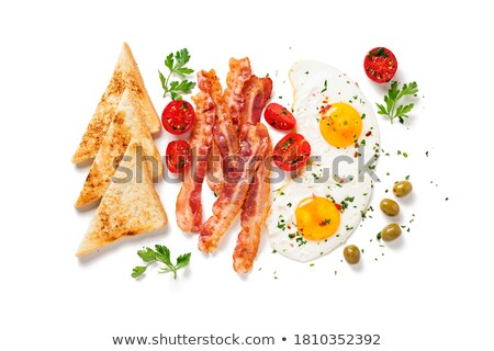 Foto stock: Portion Of American Breakfast