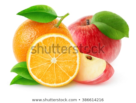 [[stock_photo]]: Apple And Orange