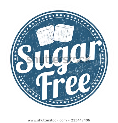 Zdjęcia stock: Sugar Free Grunge Stamp