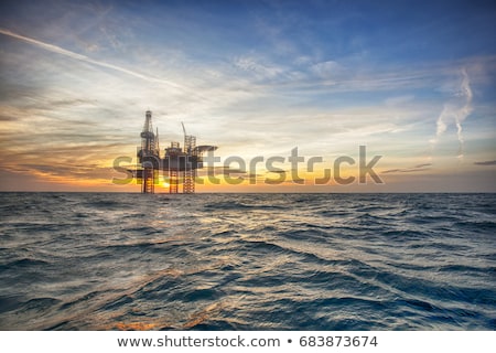 Stock fotó: Installations For Oil Production