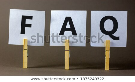 Foto stock: Time Question Concept