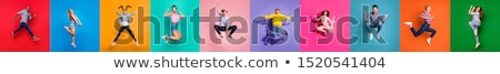 Stock photo: Cheerful Model