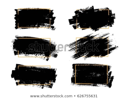 Foto stock: Vector Brush Strokes Grunge Backgrounds