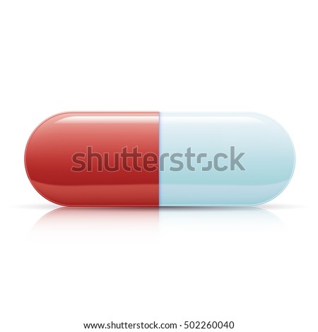 ストックフォト: Two Colorful Capsules