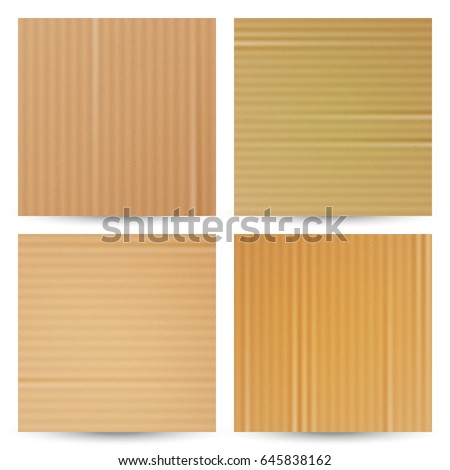 Stok fotoğraf: Cardboard Texture Vector Realistic Material Paper Cartoon Background Logistics Service Warehouse