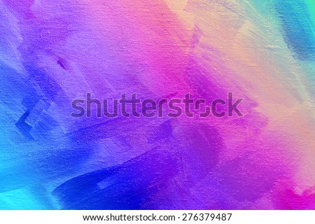 ストックフォト: Artistic Abstract Texture Background Pink Acrylic Paint Brush S