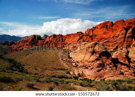 ストックフォト: Red Rock Canyon National Conservation Area Nevada United State