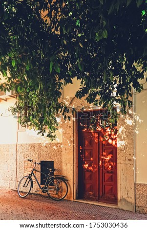 Stock foto: Architectural Details On Ancient Streets Of Kos Island In Greece Travel And Sightseeing