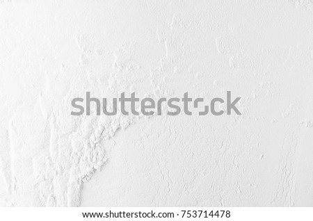 ストックフォト: White Abstract Soft Smooth Crumbly Plaster Background With Curved Waves