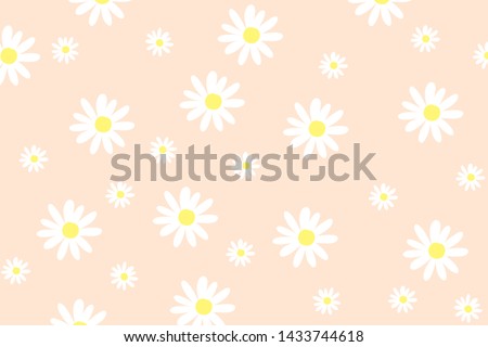 Stock fotó: Pink Daisy Flower Petals In Bloom Abstract Floral Blossom Art B