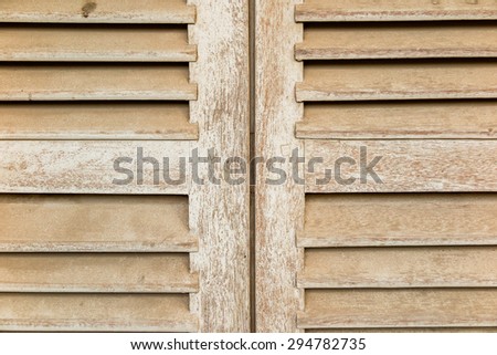 Foto stock: Old Painted Cabinets