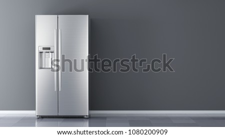 Stock photo: Refrigerator