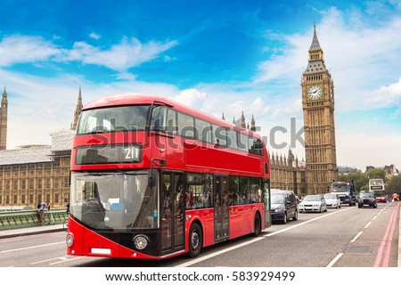 Stockfoto: London Double Decker Bus