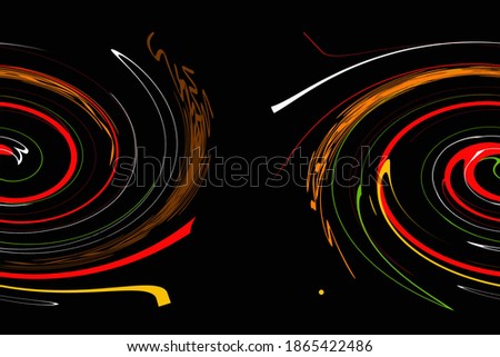 Stock photo: Sparkler Spiral 2