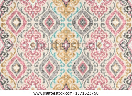 Foto stock: Seamless Damask Pattern