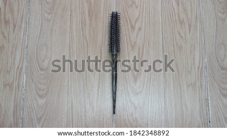 Stock photo: Beauty Salon Combs And Brushes Horizontal And Vertical Seamless Pattern