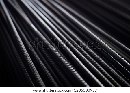 Foto stock: Armoring Metal At The Building Site To Stabilize The Fundament