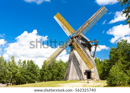 Stockfoto: Kaszubski Ethnographic Park In Wdzydzki Park Krajobrazowy Pomer