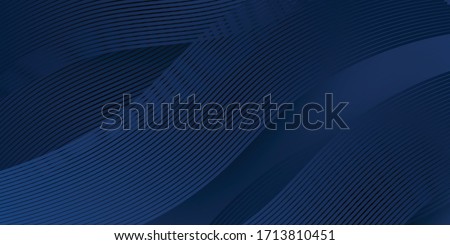 Stockfoto: Abstract Vector Background Futuristic Wavy