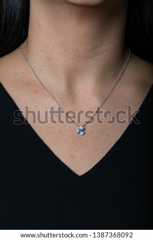 [[stock_photo]]: Background With Precious Stones In The Shape Of A Flower Rainbo