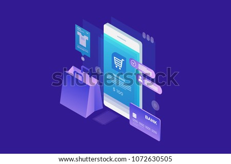 Stock fotó: 3d Shopping Cart On Laptop E Commerce Concept