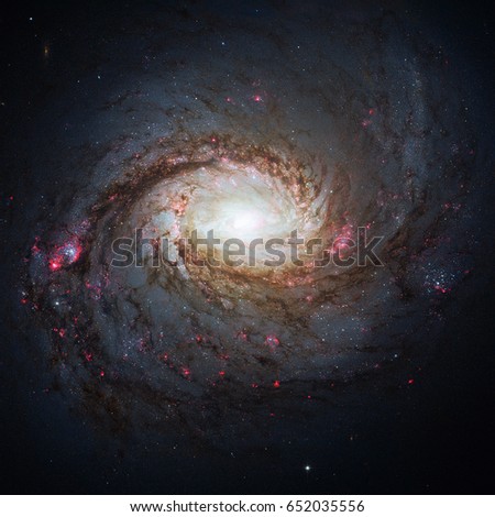 Stockfoto: Messier 77 Is A Barred Spiral Galaxy In The Constellation Cetus