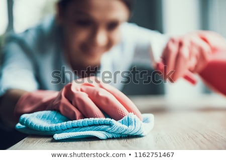 Foto stock: Woman Cleaner