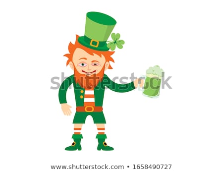 ストックフォト: Drunken Leprechaun