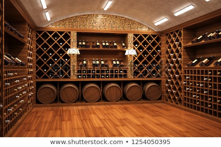 Stock photo: Wine Cellar Room