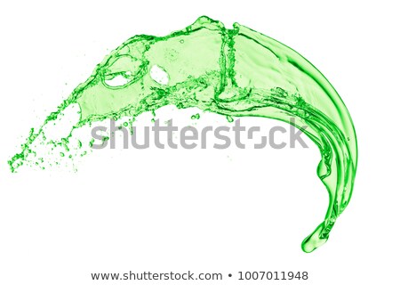 Stock photo: Green Liquid