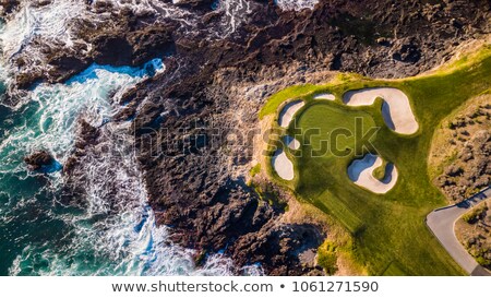 Stock photo: Pebbles Beach