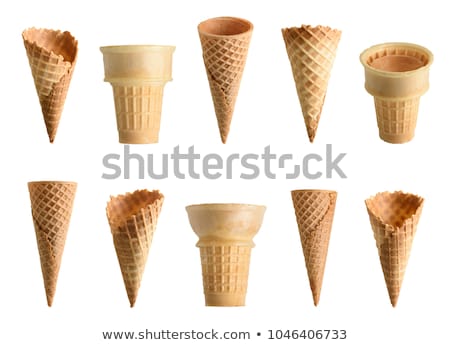 Stockfoto: Scoops Of Yellow Ice Cream