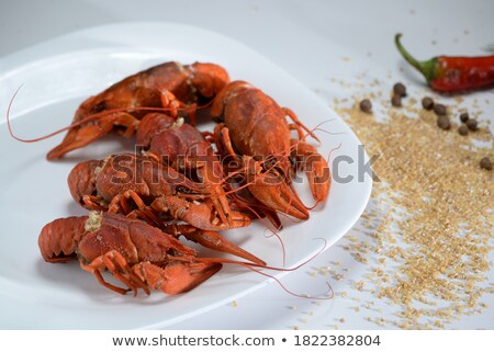 Foto d'archivio: Cooked And Stuffed Crayfish