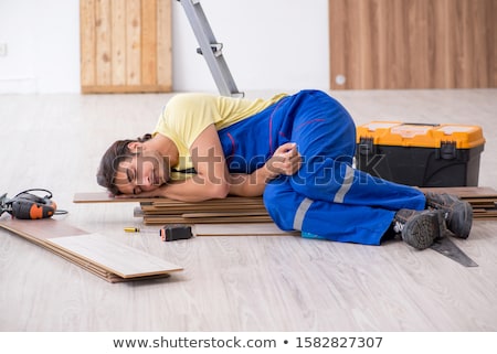 Tired Builder Stock photo © Elnur