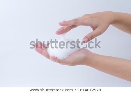 [[stock_photo]]: Hand In Bubble