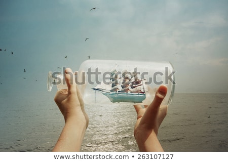 Stok fotoğraf: The Ship In A Bottle