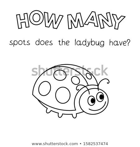 Foto stock: How Many Spots Does A Ladybug Have