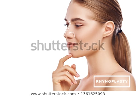 Stock photo: Rhinoplasty