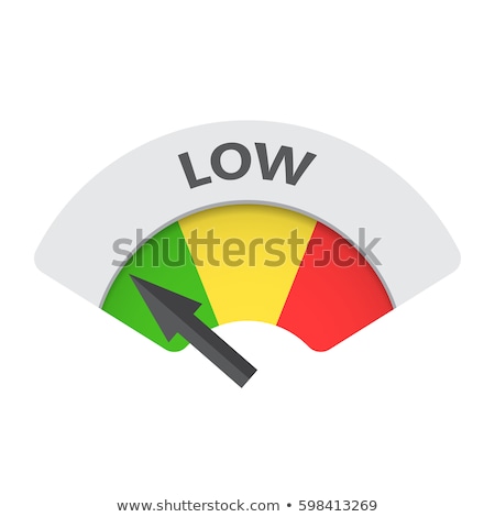 ストックフォト: Low Risk Gauge